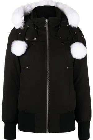 Moose Knuckles Feather down hooded jacket
