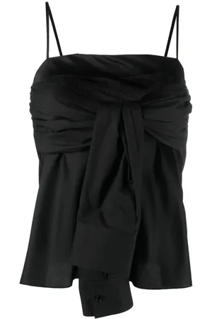 Maison Margiela Tie-fastening slip top