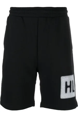 Helmut Lang Logo-print slip-on track shorts