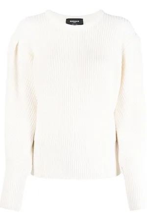 Rochas Chunky ribbed-knit jumper