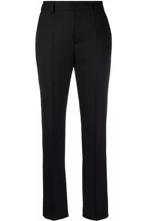 Maison Margiela White-stitch tailored trousers