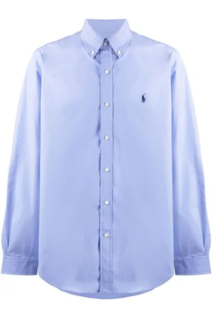 Ralph Lauren Embroidered-logo long-sleeve shirt