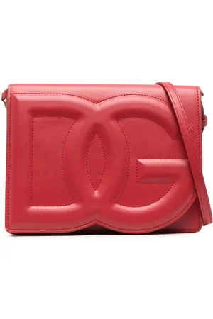 Dolce & Gabbana DG Logo leather crossbody bag