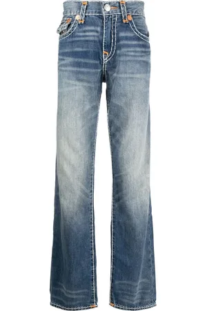 True Religion Men Straight - X 20th Ricky Vintage washed straight leg jeans