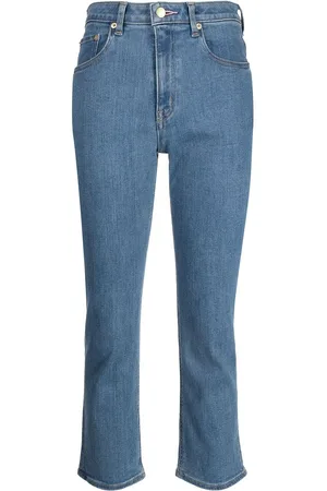 TU ES MON TRESOR The Rose Quartz mid-rise cropped skinny jeans