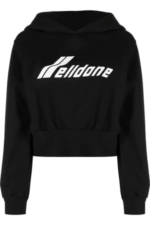 We11 Done Logo-print hoodie