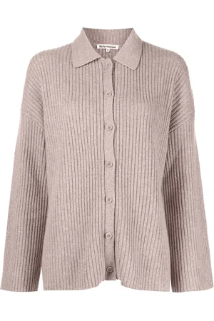Reformation Fantino cashmere collared cardigan