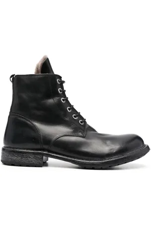 Moma 35mm lace-up leather boots