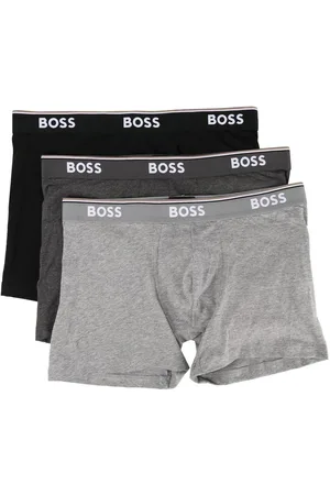 HUGO BOSS Logo-waistband boxers set of 3