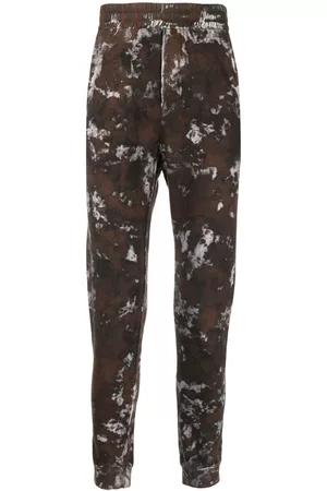 AVANT TOI Marbled tapered track pants
