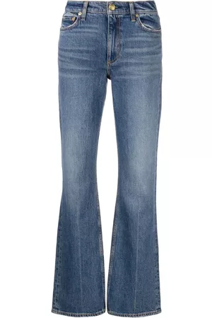 RAG&BONE Flared washed jeans