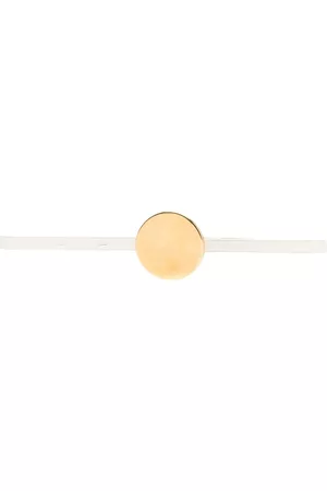 Jil Sander Disc-detail leather belt