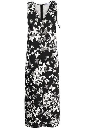 RED Valentino Butterfly-print jumpsuit