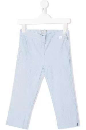 Il gufo Gingham-check print trousers