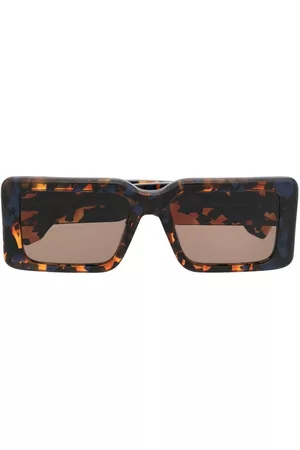 Milan Oversize-frame tortoiseshell sunglasses