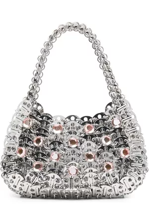 Paco rabanne 1969 metallic crossbody bag