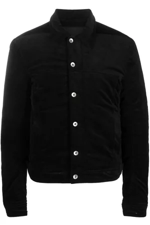 Rick Owens Button-down corduroy worker jacket