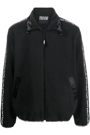 VERSACE Logo-print track jacket