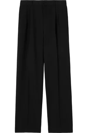 Burberry Wide-leg pleated trousers