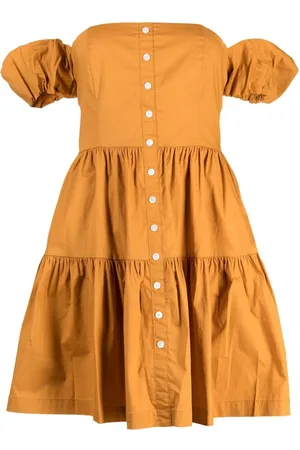 Staud Elio off-shoulder dress