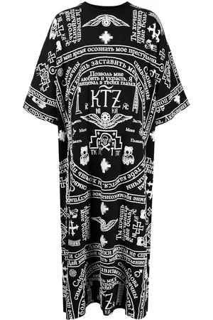 KTZ Church print kaftan
