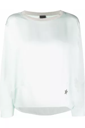 LORENA ANTONIAZZI Star-patch sweatshirt