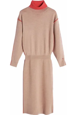 Victoria Beckham Contrast trim jumper dress