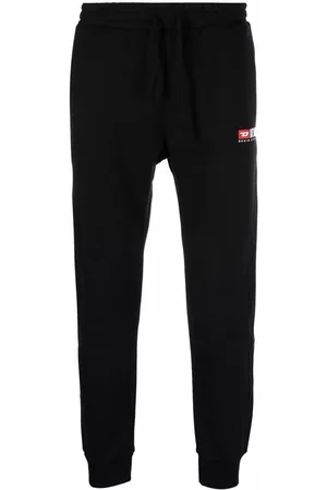 Diesel P-Tary-Div logo-embroidered track pants