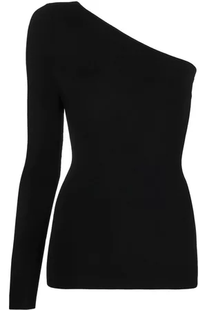 Victoria Beckham One shoulder ribbed top