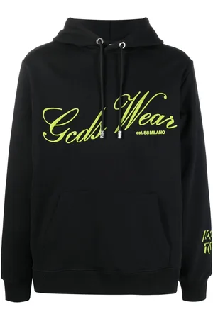 GCDS Slogan-print pullover hoodie