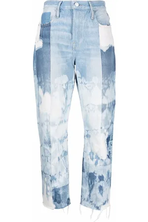 Frame Patchwork-design denim jeans