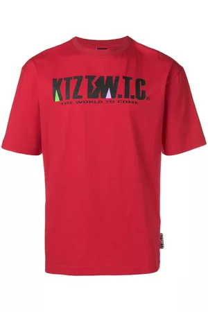 KTZ Mountain letter T-shirt