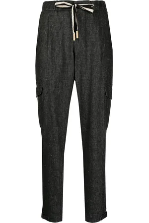 LORENA ANTONIAZZI Denim jogging trousers