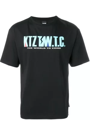 KTZ Mountain letter T-shirt