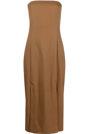 St Agni Strapless midi dress