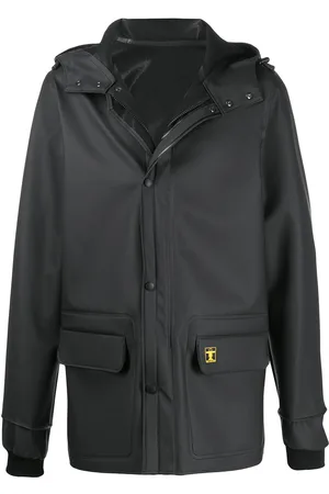 Paco rabanne Men Jackets - Loose-fit logo hooded jacket