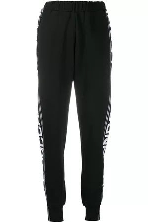 Stella McCartney Logo stripe tapered track pants