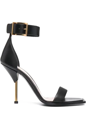 Alexander McQueen Double-strap leather sandals