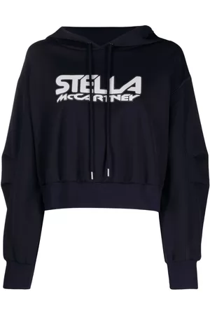 Stella McCartney Logo-print scuba hoodie