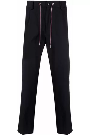 Moncler Logo-tag drawstring trousers