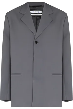 OFF-WHITE Crease single-breasted blazer
