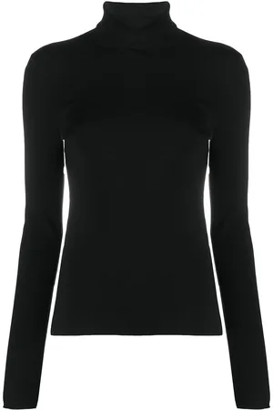 Joseph Silk stretch turtleneck jumper