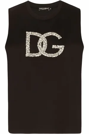 Dolce & Gabbana Interlock logo-embellished tank top