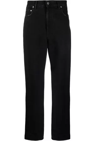 Golden Goose Logo-patch straight-leg trousers