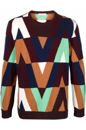 VALENTINO GARAVANI Logo-intarsia jumper