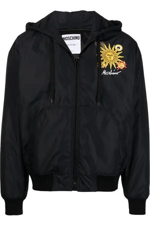 Moschino Sun-print puffer jacket