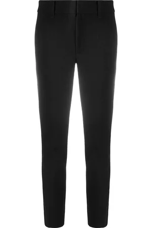Vince High-rise cropped skinny trousers