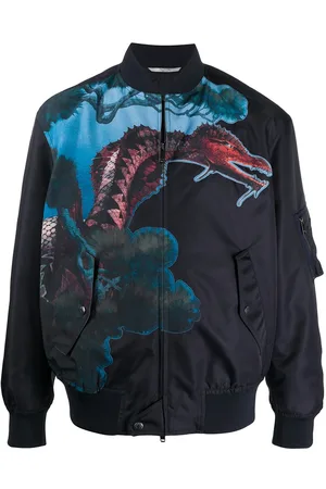 VALENTINO GARAVANI Dragons Garden print bomber jacket