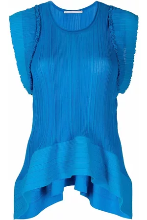 Stella McCartney Two-tone fine-ribbed top