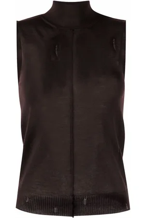 AMIRI High neck cashmere vest